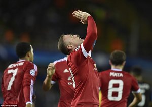 وین رونی|کلوب بُروژ 0 - 4 منچستر یونایتد / لیگ قهرمانان