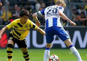 شینجی کاگاوا|بوروسيا دورتموند 2 - 0 هرتابرلین / بوندسلیگا