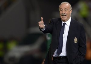 ویسنته دل بوسکه|مقدونیه 0 - 1 اسپانیا / مقدماتی یورو 2016