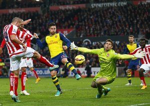 بويان کرکیچ|استوک سیتی 3 - 2 آرسنال / لیگ جزیره