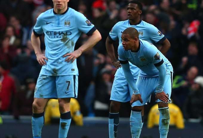 حسرت بازیکنان سیتی