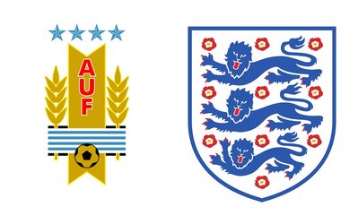 ترکیب تیم‌های ملی اروگوئه و انگلیس اعلام شد / سوارز در ترکیب اصلی قرار گرفت