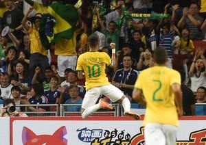 نیمار|ژاپن 0-4 برزیل / دیدار دوستانه