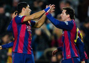 لیونل مسی - لوئیس سوارز|بارسلونا 3 - 1 ویارئال / جام حذفی