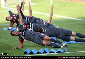 تاکید بر سانتر از کناره‌ها/ حال خوب کی‌روش و شوخی با بازیکنان