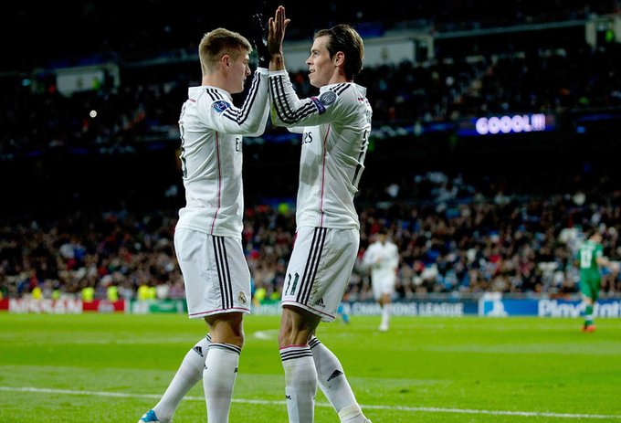 رئال مادرید 4 - 0 لادوگورتس / لیگ قهرمانان / گل های بازی