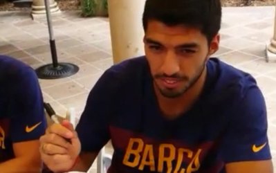 سوارز خطاب به هوادار بارسلونا: مسی بهترین بازیکن دنیاست نه من!