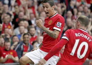 آنخل دی ماریا|منچستر یونایتد 4 -0 کیو‌پی‌آر/ لیگ جزیره