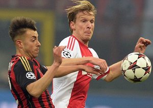 میلان ۰-۰ آژاکس / گروه H لیگ فهرمانان اروپا