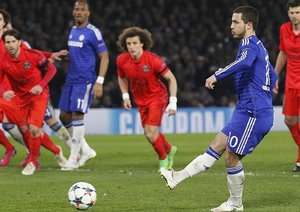 ادن هازرد|چلسی 2 - 2 پاریس سن ژرمن / لیگ قهرمانان