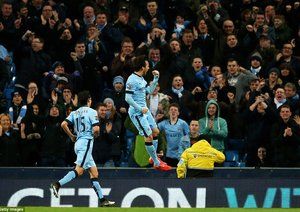 داوید سیلوا|منچستر سیتی 2 - 0 لیستر سیتی / لیگ جزیره