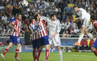 پایان 90 دقیقه: رئال 1 - اتلتیکو 1 / راموس باز هم فرشته‌ی نجات شد / فینال به وقت اضافه رسید