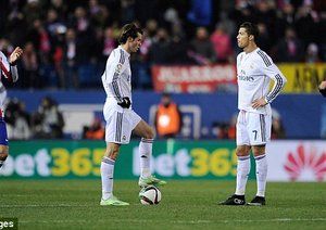 گرت بیل - کریستیانو رونالدو|اتلتیکو مادرید 2 - 0 رئال مادرید / جام حذفی اسپانیا