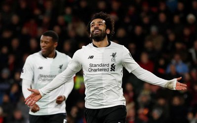 محمد صلاح به رکورد ایان راش در لیگ برتر رسید
