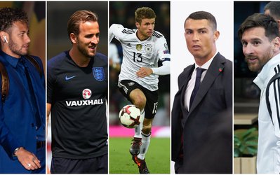 5 ستاره مدعی کفش طلا در جام جهانی 