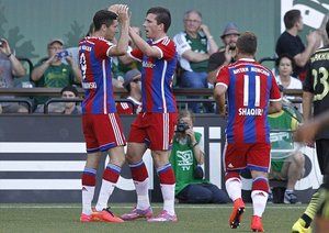 رابرت لواندوفسکی|ستارگان ام ال اس 2-1 بایرن مونیخ / دیدار دوستانه