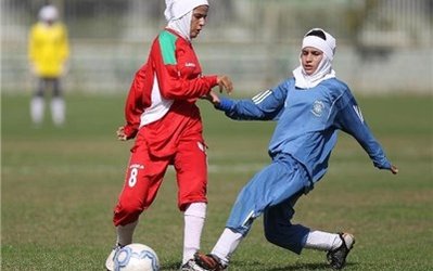 تساوی تیم ملی فوتبال نونهالان دختر ایران مقابل سریلانکا