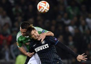 ماركو آندرئولی|سنت اتين 1 - 1 اینترمیلان / لیگ اروپا