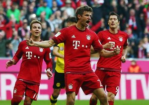 توماس مولر|بایرن مونیخ 5 - 1 بوروسيا دورتموند / بوندس لیگا