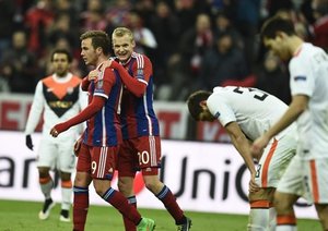 ماریو گوتزه|بایرن مونیخ 7 - 0 شاختار دونتسك / لیگ قهرمانان