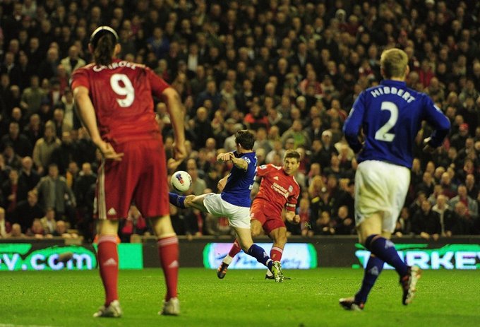 هت‌تریک جرارد در دربی مرسی‌ساید