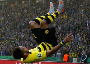 پیر امریک اوباميانگ|بوروسيا دورتموند 1 - 3 وولفسبورگ / جام حذفی