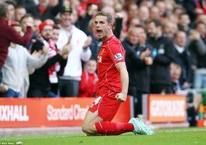 جردن هندرسون|لیورپول 2 - 1 وست‌برومویچ / لیگ جزیره