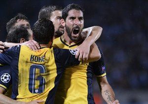 رائول گارسیا|مالمو 0 - 2 اتلتیکو مادرید / لیگ قهرمانان