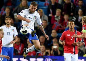 دانیله د روسی|نروژ ۰ - 2 ایتالیا / مقدماتی یورو