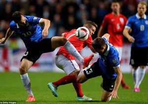 جک ویلشر|استونی 0-1 انگلیس / مقدماتی یورو 2016