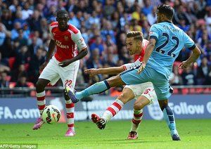 آرون رمزی|آرسنال 3-0 منچستر سیتی / جام خیریه