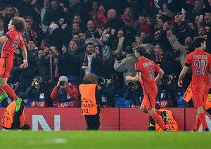 داوید لوئیز|چلسی 2 - 2 پاریس سن ژرمن / لیگ قهرمانان