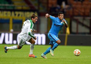 گوآرین|اینترمیلان 0 - 0 سنت اتین / لیگ اروپا