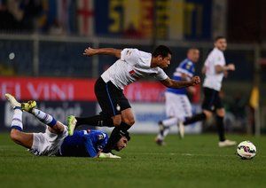 فردی گوارین|سامپدوریا 1 - 0 اینترمیلان /  سری آ