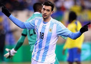 خاویر پاستوره|آرژانتین 2 - 1 اکوادور / دیدار دوستانه