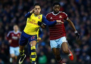 الکسیس سانچز|وستهام 1 - 2 آرسنال / لیگ جزیره