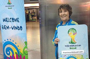 گزارش تصویری از حال و هوای فرودگاه شهر سائوپائولو قبل از مراسم افتتاحیه