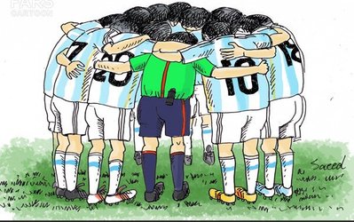 یار داوزدهم آرژانتین در بازی با ایران!