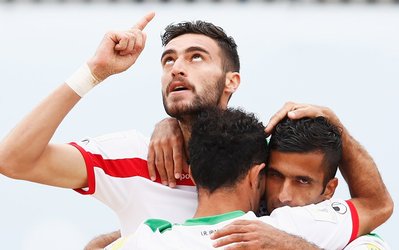 جام جهانی فوتبال ساحلی | ایران 3 - مکزیک 2 / صعود ایران در گروی نتیجه دیدار برزیل - اسپانیا