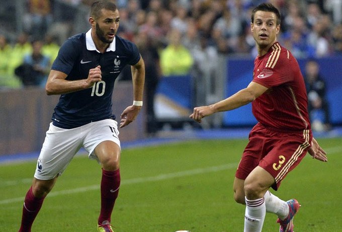 سزار آزپيليكوئتا - کریم بنزما