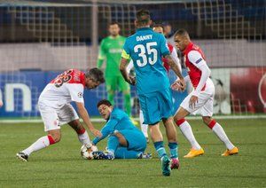 ژرمی تولالان|زنیت 0 - 0 موناکو/ لیگ قهرمانان