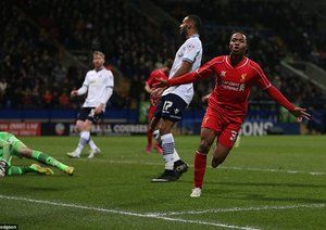 رحيم استرلینگ|بولتون 1 - 2 لیورپول / جام حذفی