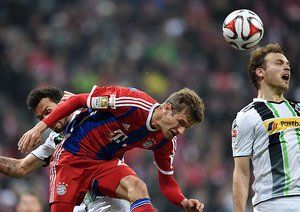 توماس مولر|بایرن مونیخ 0 - 2 مونشن گلادباخ / بوندسلیگا