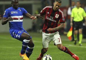 تقابل دو بازیکن|میلان 1 - 1 سامپدوریا / سری آ