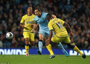 فرانک  لمپار|منچسترسیتی 7-0 شفیلد ونزدی  / جام اتحادیه