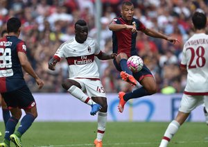 ماریو بالوتلی|جنوا 1 - 0 میلان / سری آ