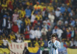 لیونل مسی|آرژانتین 0 (5) - (4) 0 کلمبیا / کوپا آمریکا