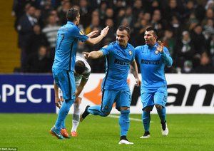 ژردان شکیری|سلتيک 3 - 3 اینترمیلان / لیگ اروپا