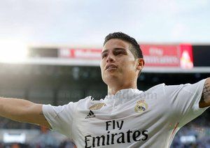 جیمز رودریگز|رئال مادرید 3 - 0 آلمریا / لالیگا