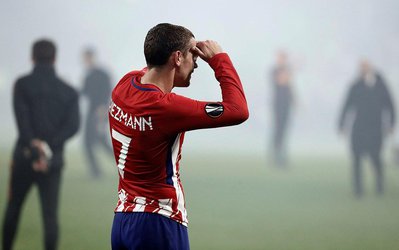 هو شدن گریزمان در دیدار اتلتیکو و ایبار و محکم تر شدن تصمیم او برای جدایی از تیم اسپانیایی